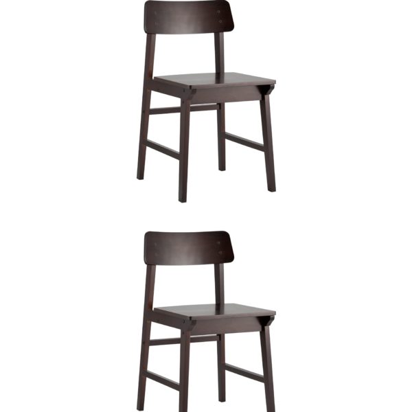 Стул ODEN WOOD эспрессо 2 шт.