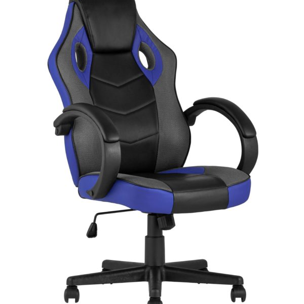 Кресло игровое TopChairs Sprinter синее